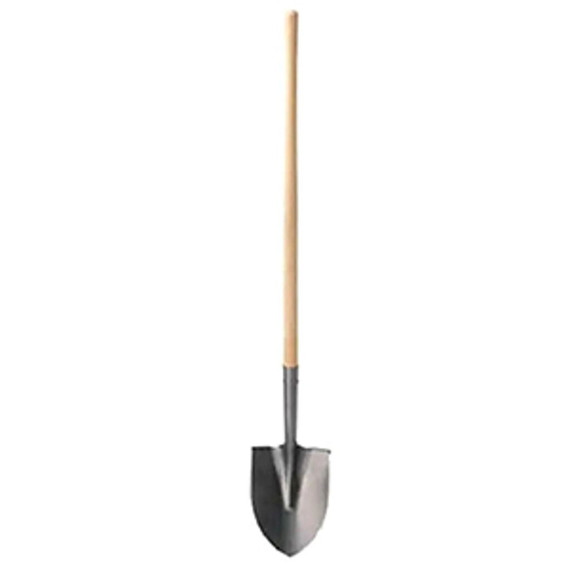 True Temper Long Handle Round Point Shovel