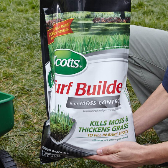 Scotts Turf Builder 23-0-3 with Moss Control