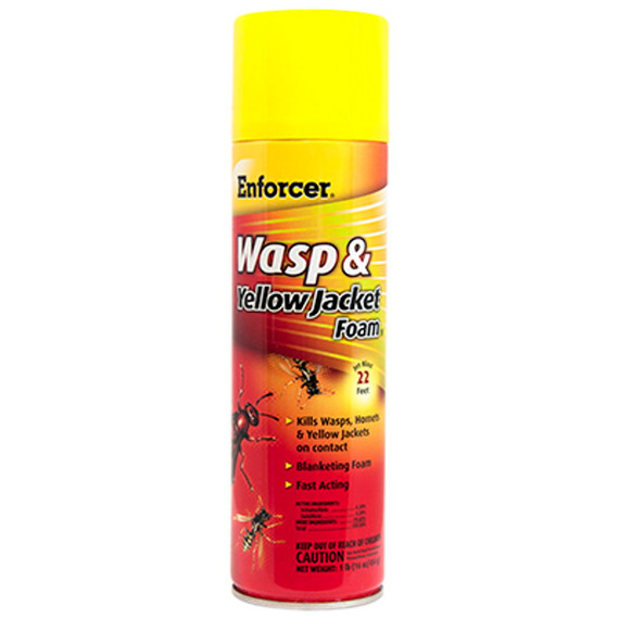 Enforcer Wasp & Yellow Jacket Foam - 16 oz