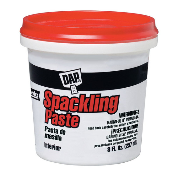 Dap Ready-to-use Pre-mixed Spackling Paste - 1/2 pt