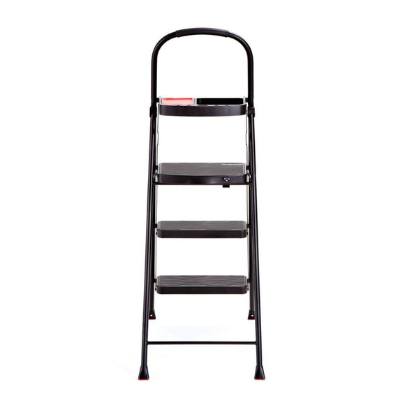 Rubbermaid 3-step Steel Step Stool With Project Tray
