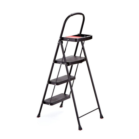 Rubbermaid 3-step Steel Step Stool With Project Tray