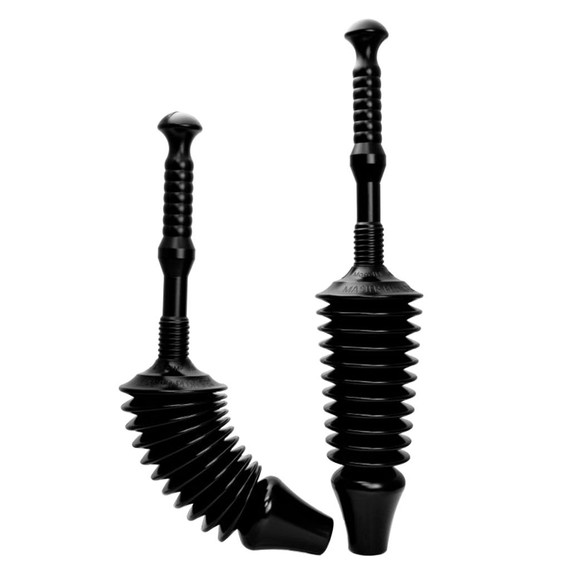 Master Plunger Funnel-nose Low-flush 8 Cup Toilet Bellow Plunger - 1.6 Gal