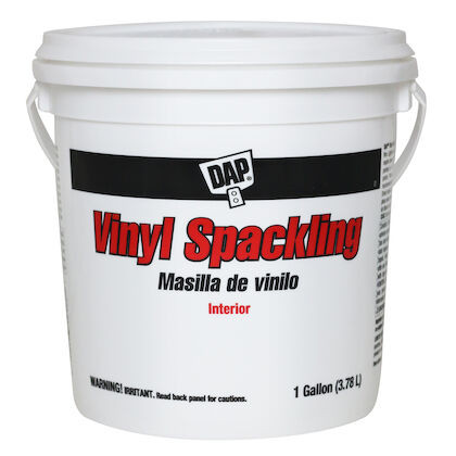 Dap Vinyl Easy Water Clean Up Spackling Paste - White