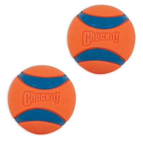 Chuckit Orange/blue Medium Ultra Ball - 2 pk