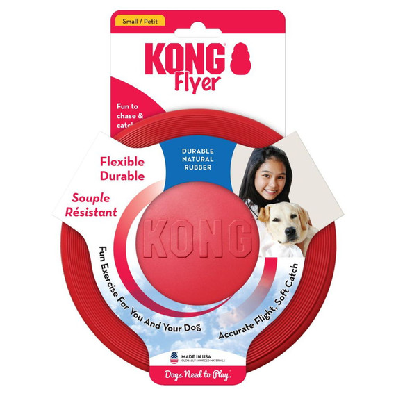 Kong Classic Rubber Fly Disc - Small