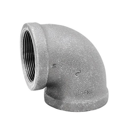 Anvil Pipe Fittings Galvanized 90 Degree Elbow - 3/4"