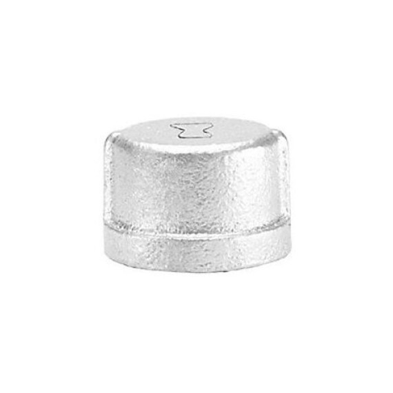 Anvil Pipe Fitting Galvanized Pipe Cap - 1/2"