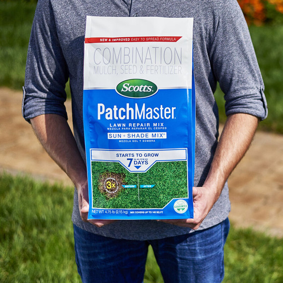 Scotts Patchmaster Lawn Repair Sun + Shade Mix - 4.75 lb