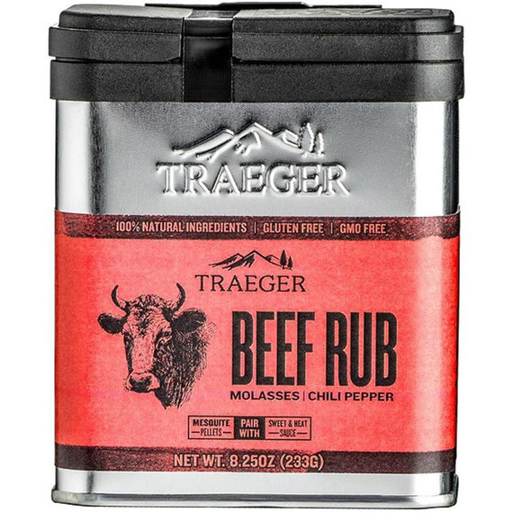 Traeger Molasses & Chili Pepper Beef Rub - 8.25 Oz