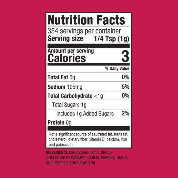 Traeger Rosemary & Garlic Prime Rib Rub - 12.5 oz