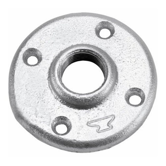 Anvil Galvanized Floor Flange - 4 Holes