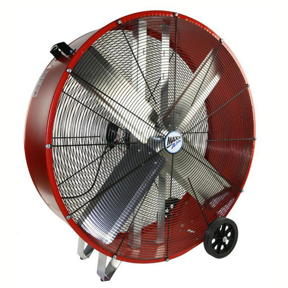 Maxxair Direct Drive Barrel Air Circulator Drum Fan With 2 Speed Motor - 36"