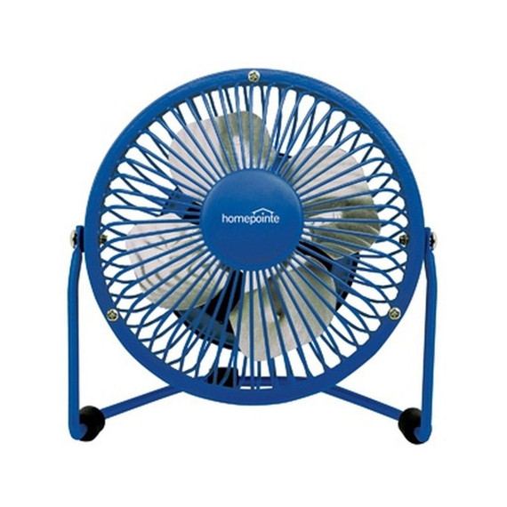 Homepointe High Velocity Personal Fan - Blue