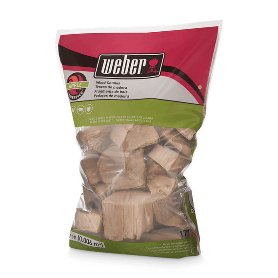 Weber Firespice Apple Wood Chunks - 4 Lb