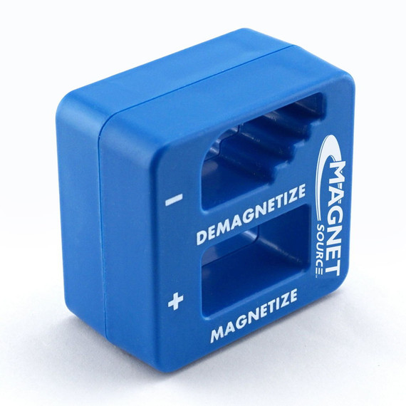 Master Magnetics Plastic Magnetizer/demagnetizer for Small Tool - Blue