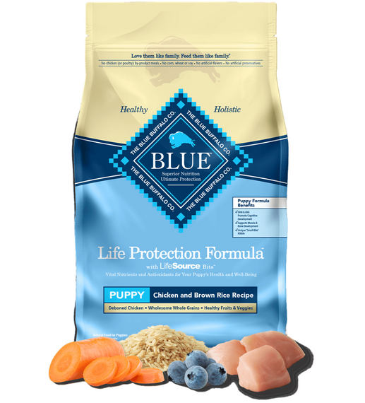 Blue Buffalo Life Protection Formula Chicken & Brown Rice Recipe Dry Puppy Food - 5 lb