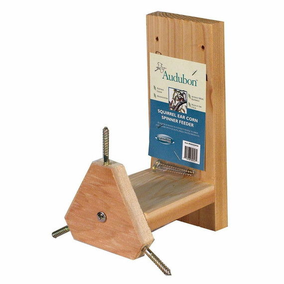 Audubon Squirrel 3 Ear Corn Spinner Feeder