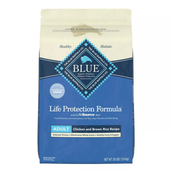 Blue Buffalo Life Protection Formula Chicken and Brown Rice Recipe for Adult Dogs