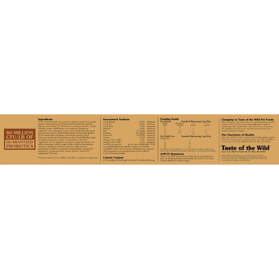 Taste of The Wild Canyon River Feline Recipe Grain-free Dry Cat Food