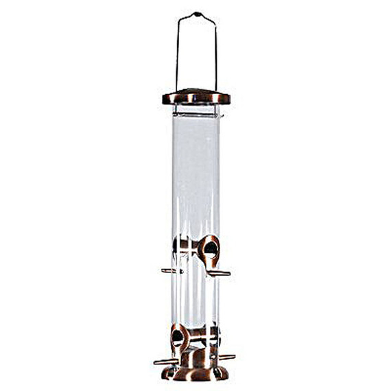 Audubon 15" Copper Mixed Seed Tube Feeder - 1.5 Lb
