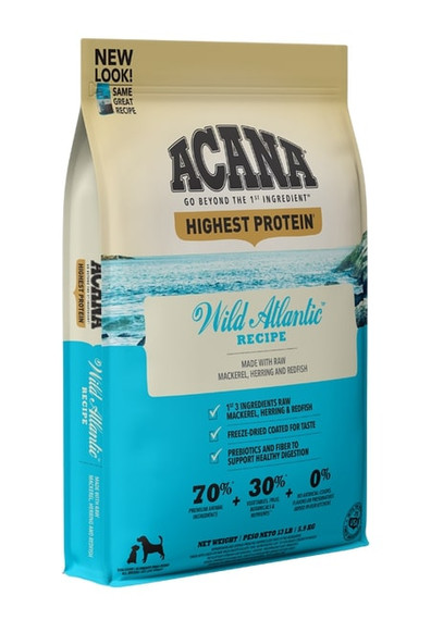 Acana Wild Atlantic Biologically Appropriate Grain-free Dry All Life Stages Dog Food - 25 lb