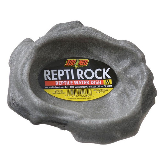 Zoo Med Repti Rock Water Dish - Medium
