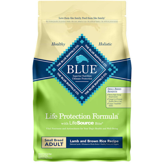 Blue Buffalo Life Protection Formula Lamb & Brown Rice Recipe Small Breed Dog Food - 6 lb