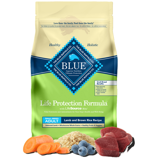 Blue Buffalo Life Protection Formula Lamb & Brown Rice Recipe Small Breed Dog Food - 6 lb