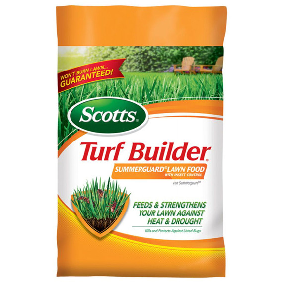 Scotts Turf Builder Summerguard 20-0-8 Lawn Food with Insect Control - 15000 sq. ft.