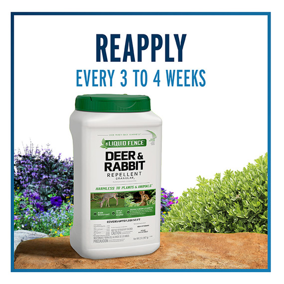 Liquid Fence Deer & Rabbit Repellent Granular - 2 lb