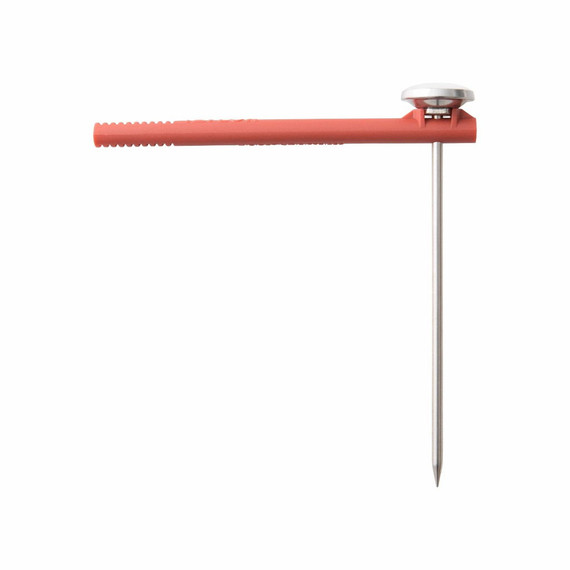 Taylor Instant Read Stainless Steel Food Thermometer - Red