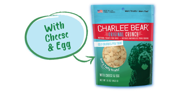Charlee Bear Bearnola Cheese & Egg Flavor Treat - 16 oz