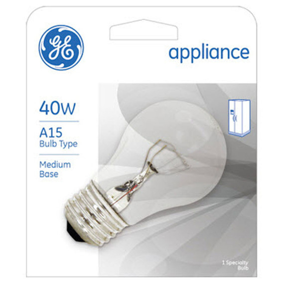 Ge Lighting Medium Base A15 Clear Appliance Light Bulb - 40 W