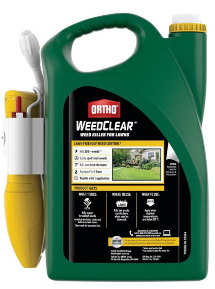 Ortho Weedclear Lawn Weed Killer with Comfort Wand - 1 gal