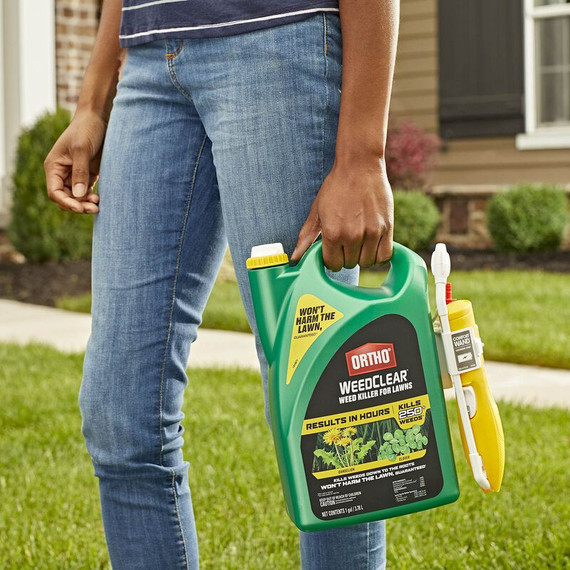 Ortho Weedclear Lawn Weed Killer with Comfort Wand - 1 gal