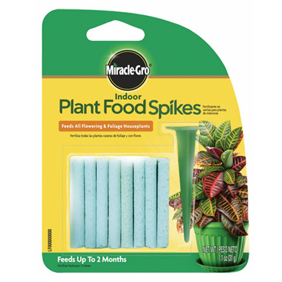 Miracle-gro Indoor Plant Food Spike - 1.1 Oz