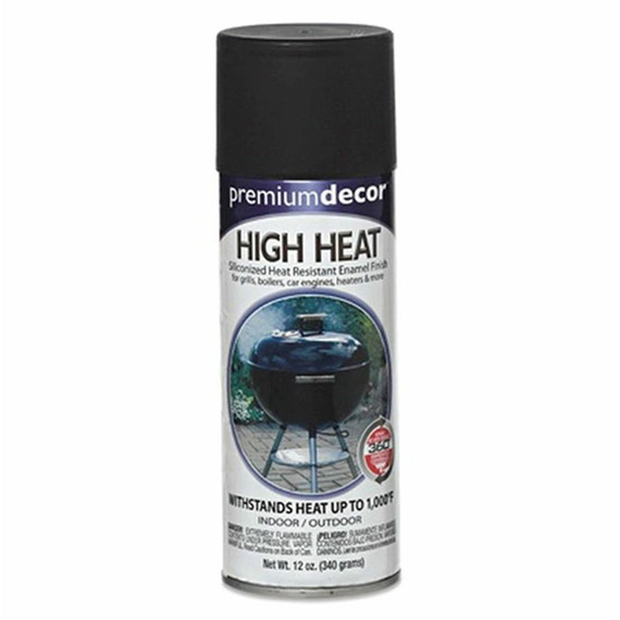 Easy Care Premium Decor High Heat Spray Paint - Black