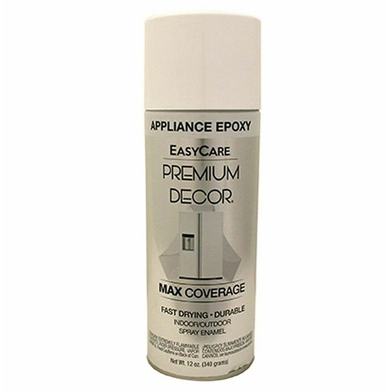 Easy Care Premium Decor Epoxy Appliance Spray Paint - White