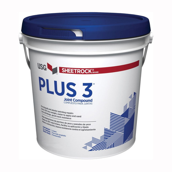 USG Sheetrock Brand Plus 3 Joint Compound - 3.5 qt
