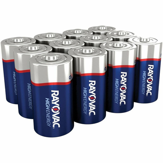 Rayovac High Energy Alkaline C Batteries - 12 Pk