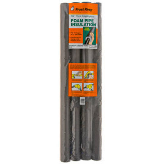 Frost King 3' Tubular Foam 3/4" Pipe Insulation - 4 Pk