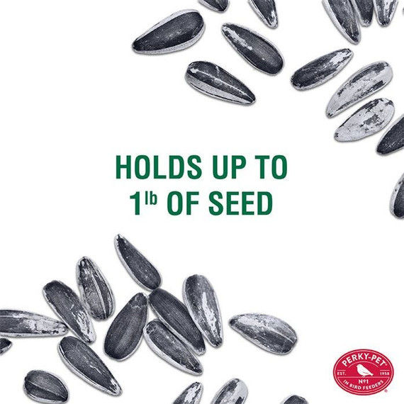 Perky-pet Mason Jar Wild Bird Seed Feeder - 1 lb