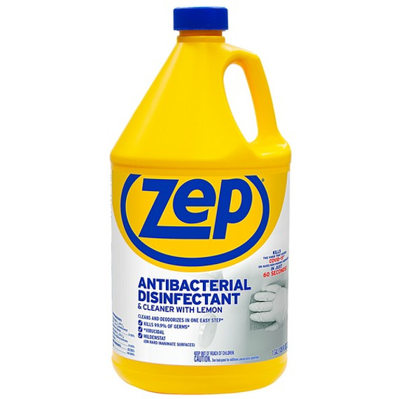 Zep Antibacterial Disinfectant Cleaner with Lemon - 1 gal
