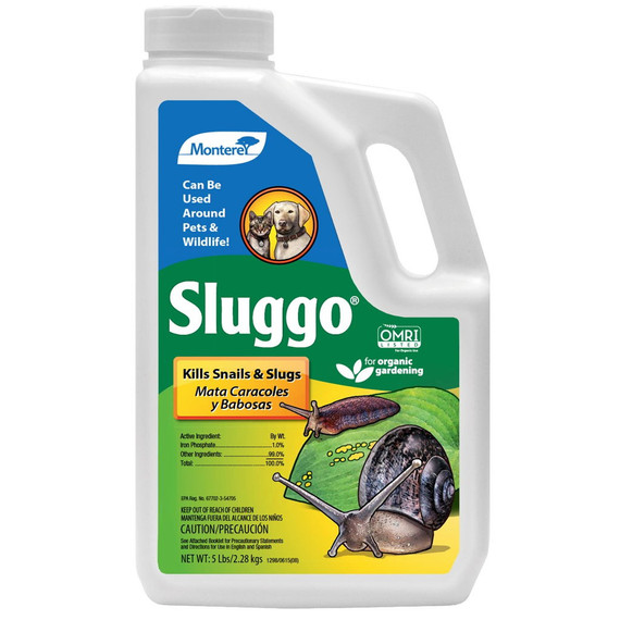 Monterey Sluggo Slug & Snail Killer - 5 Lb