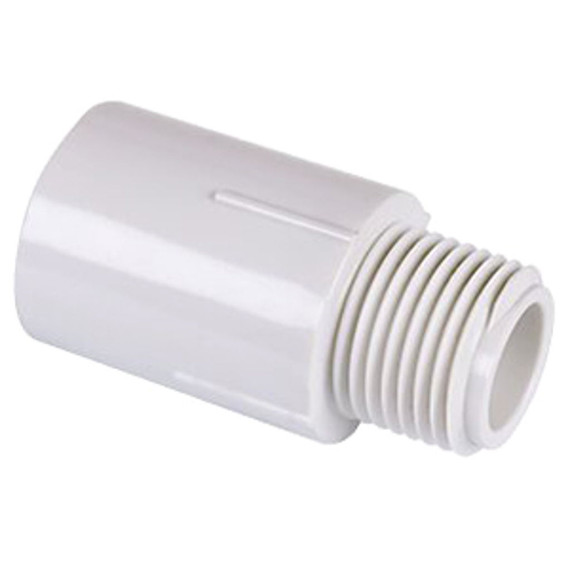 Genova White Plastic Riser Extender - 1/2"