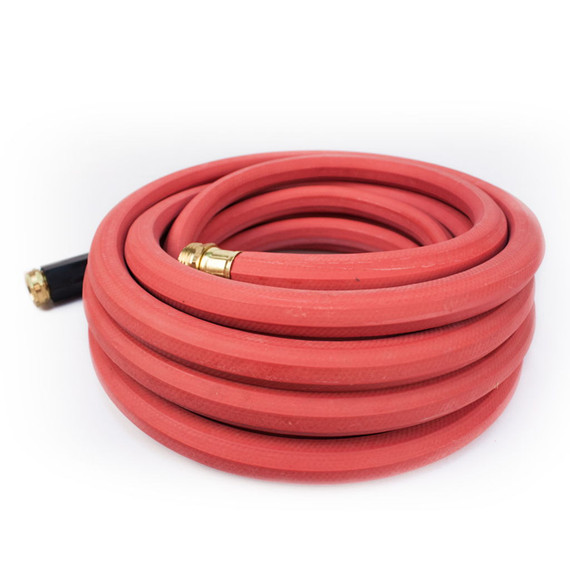 Red Rubber Hose - 5/8" X 50'