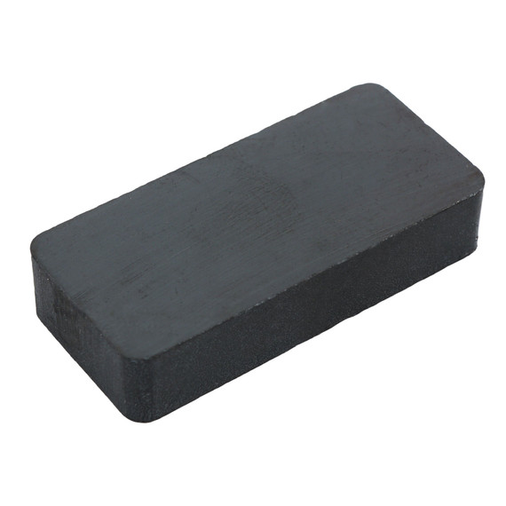 Master Magnetics Ceramic Block Magnet - Charcoal Gray - 2 pk