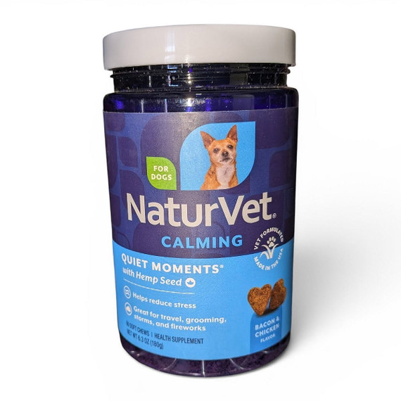 NaturVet Calming Quiet Moments Soft Chews - 60 ct
