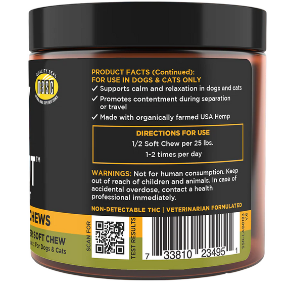 Super Snouts Grain Free Chill + Out Broad Spectrum Calming Chew - 30 ct